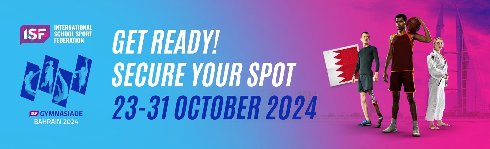 Gymnasiade Bahrain 2024 - ISF Events