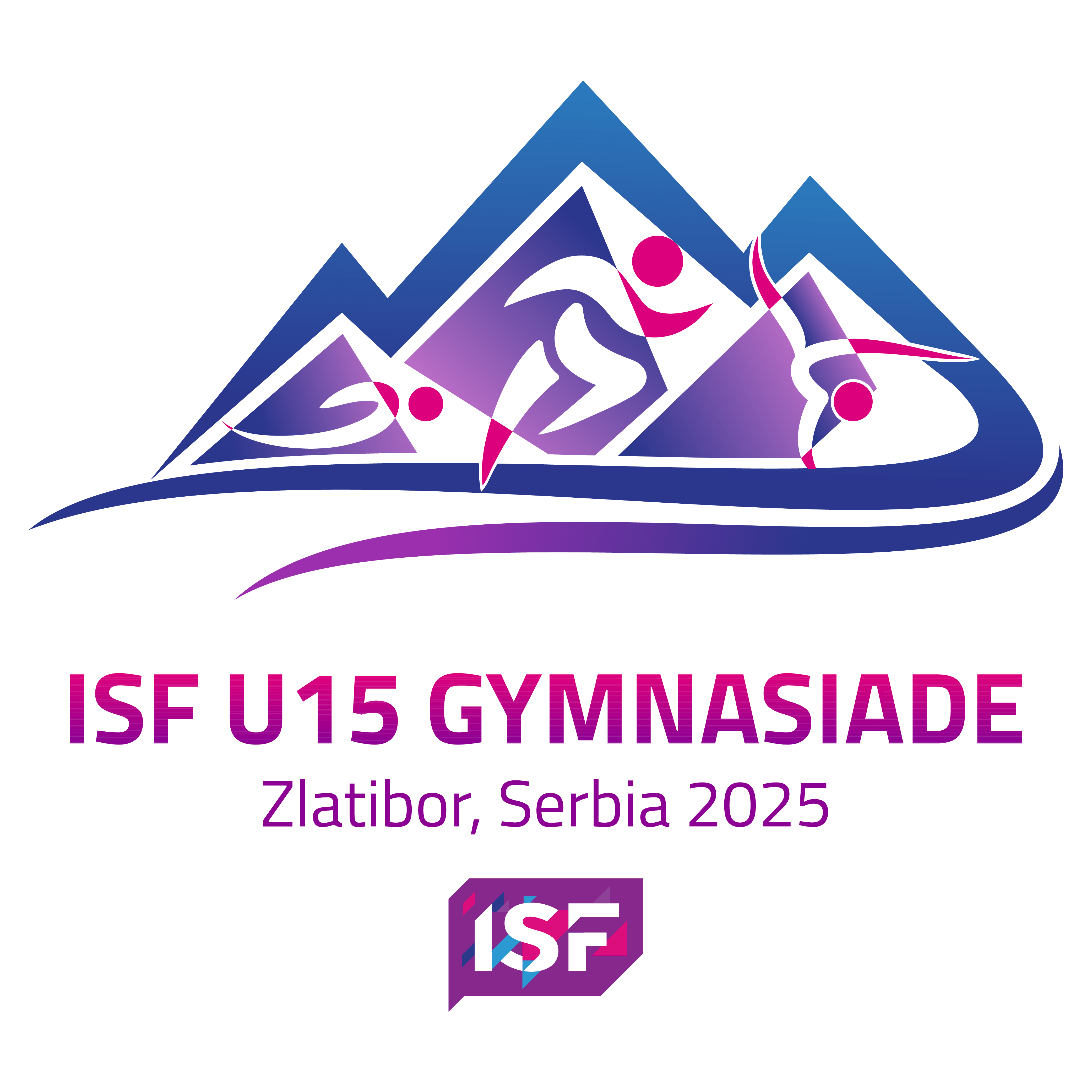 Logo of ISF U15 Gymnasiade – Zlatibor, Serbia 2025